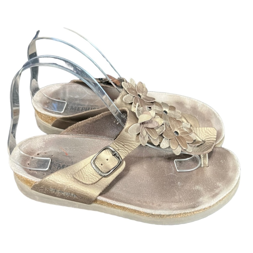 Mephisto Sandal Flowers Bronze